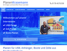 Tablet Screenshot of planen-krasemann.de